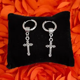 M Men Style Geometric Ear Cuff Earrings image 1