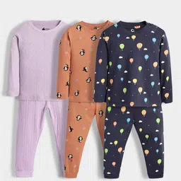 Orange Sugar Unisex Kids Cotton Clothing Set-picture-21
