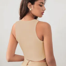 BAESD Ribbed Tank Crop Top image 5