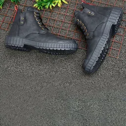 Killer Men Lace Up High Top Boots-picture-31