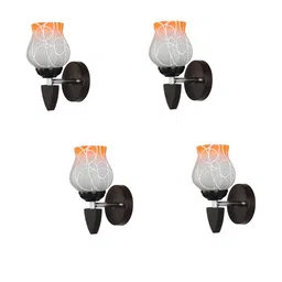 SOMIL Orange Glass Cylinder Wall Lamps-picture-10