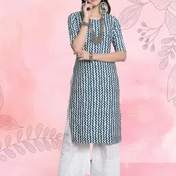 Ethnic basket Women Pack Of 2 Multicoloured Crepe Kurtas image 2