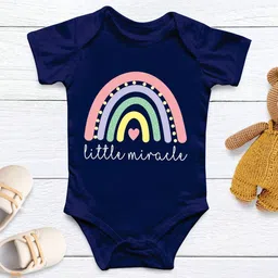 Lillypupp Infants Printed Pure Cotton Bodysuit image 3