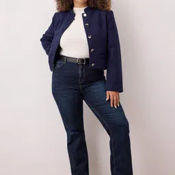 Trendyol Women Regular Fit Mid-Rise Light Fade Jeans-picture-24