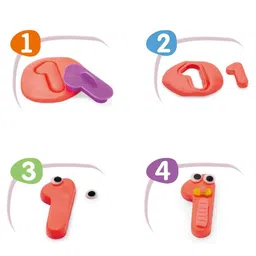 Kidology 31 Pieces Play Dough Tool Kit Puzzles Activity Toys and Games image 5