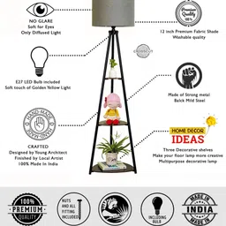 crosscut furniture Tripod Floor lamp image 4