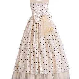 StyleCast x Revolte Polka Dot Print Maxi Dress-picture-12