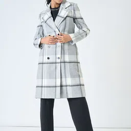 Annabelle by Pantaloons Women Checked Tailored Jacket image 2