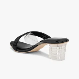 BIZZARO Embellished Party Block Sandals image 5