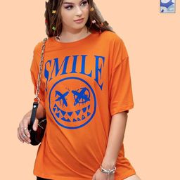 Christy World Typography Printed Pack Of 2 Drop Shoulder Sleeves Cotton Oversized T-shirts-picture-12