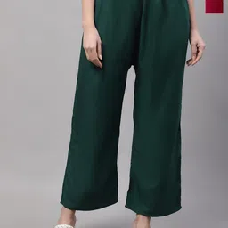 Jinfo Women 2 Knitted Ethnic Palazzos-picture-12