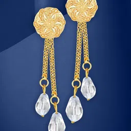 VIVASTRI Women Gold-Plated Alloy Earrings-picture-15