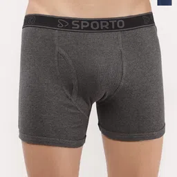 Sporto by Macho Pack Of 2 Combed Cotton Trunks-picture-37