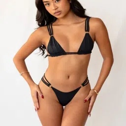 fashion cottage private limited V-Neck Swim Bikini Set-picture-14