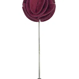 INVICTUS Men Floral Shaped Minimal Lapel Pin Brooch image 4