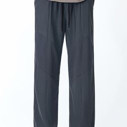 StyleCast x Revolte Men Solid Mid-Rise Regular Trousers-picture-29