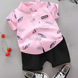 TOONKY Boys Printed Shirt with Shorts-picture-39