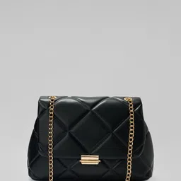Forever Glam by Pantaloons PU Structured Shoulder Bag-image-33