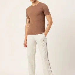 Monte Carlo Men Contrast Piping Track Pants image 2