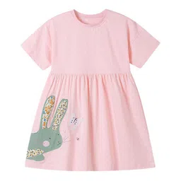 StyleCast x Revolte Kids-Girls Colourblocked A-Line Midi Dress-image-83