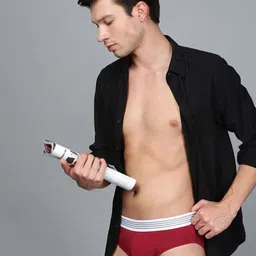 Mast & Harbour Men Mid-Rise Seamless Basic BriefsMnH_001_BRF_MRN/GW/_1PC image 3