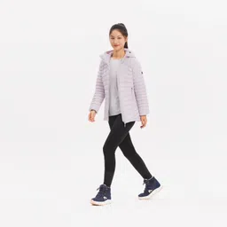 forclaz HOODED DOWN JACKET TREK100 image 5