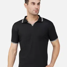 Elibolz Men Polo Collar Pockets T-shirt-picture-18