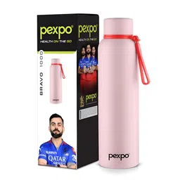 Pexpo Pink Single Stainless Steel Water Bottle-image-51