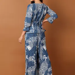 V-Mart Women Abstract Printed Co Ord Set image 5