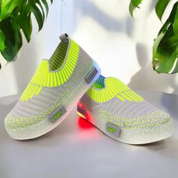 COOLZ Unisex Kids Woven Design Slip-On Sneakers-picture-17