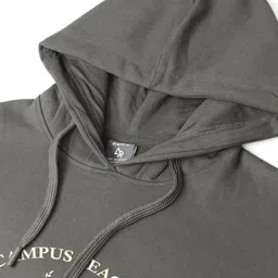 Adro Campus League Legacy Crew 320 GSM Fleece Printed Graphic Hoodie image 2