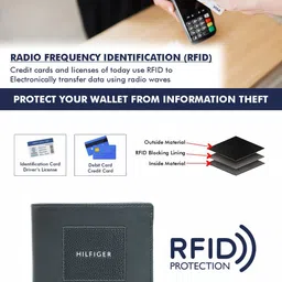 Tommy Hilfiger Men Leather Two Fold Wallet image 2