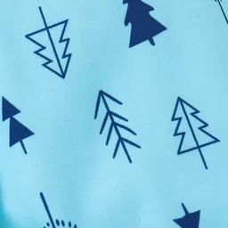 Kookie Kids Full Length Leggings Tree Print - Blue image 5