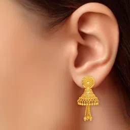 Raj And Deb Gold-Plated Brass Earrings-image-58