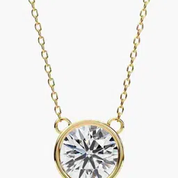 VALANOVA 925 Sterling Silver Gold Diamond Studded Chain - 2.01 gm-picture-11