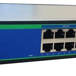 HANUTECH 24 Port Fast Ethernet PoE Switch, 300W, 2 Gigabit Uplinks + 2 SFP 24 Ports 1000 Mbps Network Switch image 2