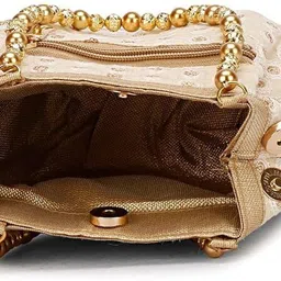 longing to buy Women Gold Potli image 4