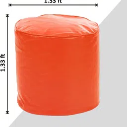 shira 24 Medium Pouffe Bean Bag Cover(Without Beans) image 4