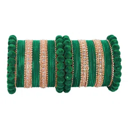 NMII Set Of 44 Velvet Chuda Bangles image 5