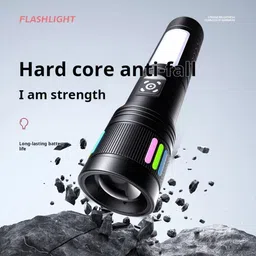 regals choice Waterproof Aluminum Rechargeable Usb Led Tactical Torch Light Torch image 4