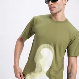 glitchez Faceless Illustrations Printed Regular Fit T-shirt-picture-17