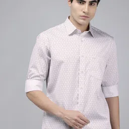 ColorPlus Printed Pure Cotton Casual Shirt-picture-25