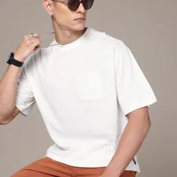 The Roadster Life Co. Pure Cotton Relaxed Fit Pocket T-shirt-picture-34