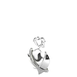 VALANOVA 925 Sterling Silver Diamond Studded Pendant 1.08 g image 4
