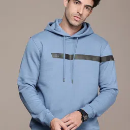 French Connection Solid Hooded Sweatshirt image 3