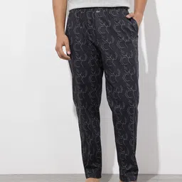 The Roadster Lifestyle Co. Men Geometric Print Lounge Pants image 3