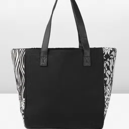 Anouk Floral Shopper Tote Bag with Tasselled image 2