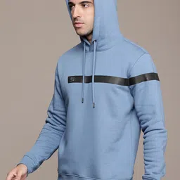 French Connection Solid Hooded Sweatshirt image 4