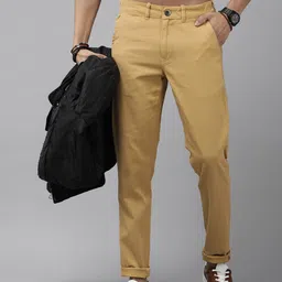 The Roadster Life Co. Men Slim Fit Trousers-picture-25