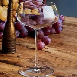 LUIGI BORMIOLI Tentazioni Sparkling Transparent & Golden Glass Wine Tumbler (0.303 L) - Set of 6-picture-17